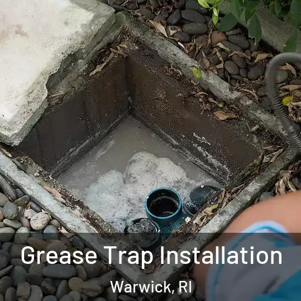  Grease Trap Installation Warwick, RI