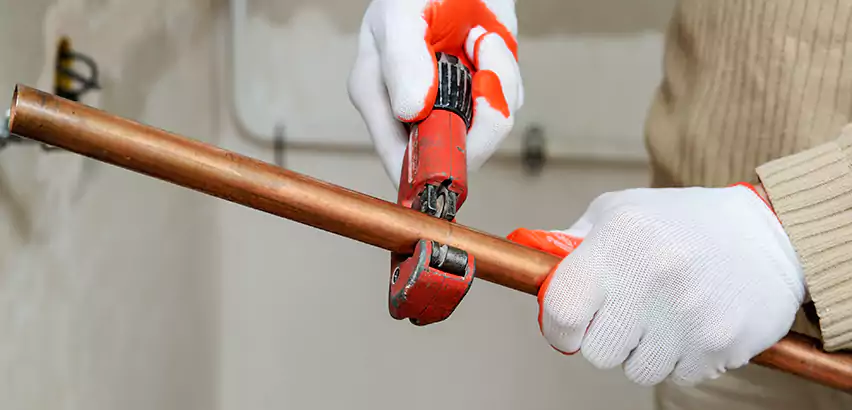 Temporary Copper Pipe Repair Warwick, RI