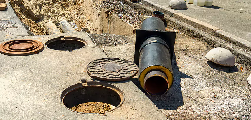 Lateral Sewer Line Replacement in Warwick
