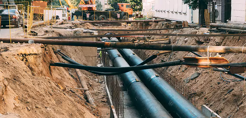 Underground Sprinkler Pipe Repair in Warwick, RI