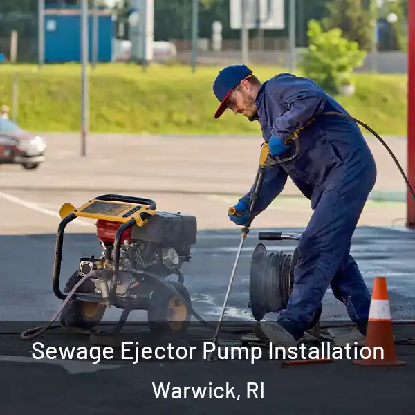  Sewage Ejector Pump Installation Warwick, RI